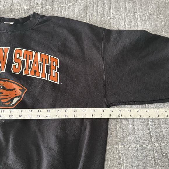 Campus Colors Oregon Beavers Crew Neck Sweatshirt - Picture 8 of 9